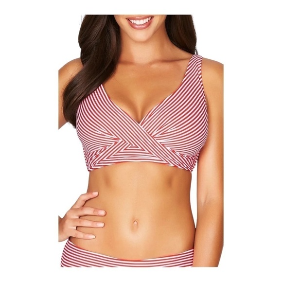 Sea Level Sorrento Stripe Bikini NWOT - Picture 3 of 9